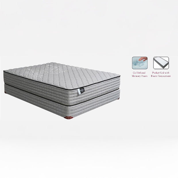 Firm 12″ King Gel Infused Memory Foam Mattress