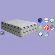 Medium Plush 13″ Twin Gel Infused Memory Foam & Premium Latex Mattress