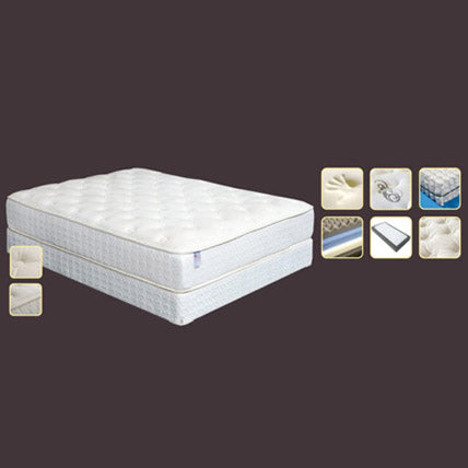 Plush 12″ Queen Non-Flip Memory Foam Hybrid Mattress