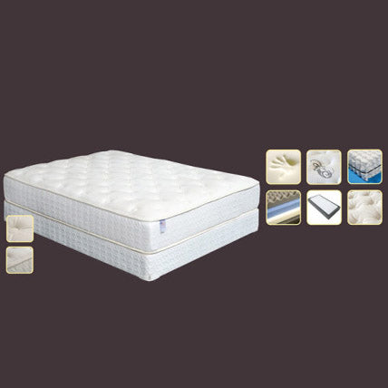 Plush 12″ Twin Non-Flip Memory Foam Hybrid Mattress