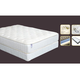 Plush 12″ California King Non-Flip Memory Foam Hybrid Mattress