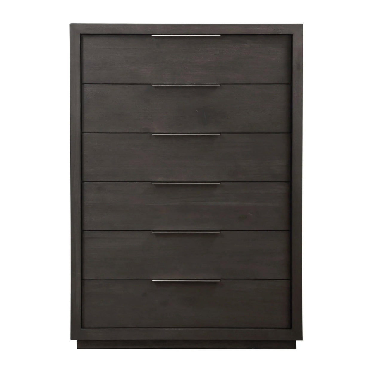 Basalt Gray Finish Chest of Drawers