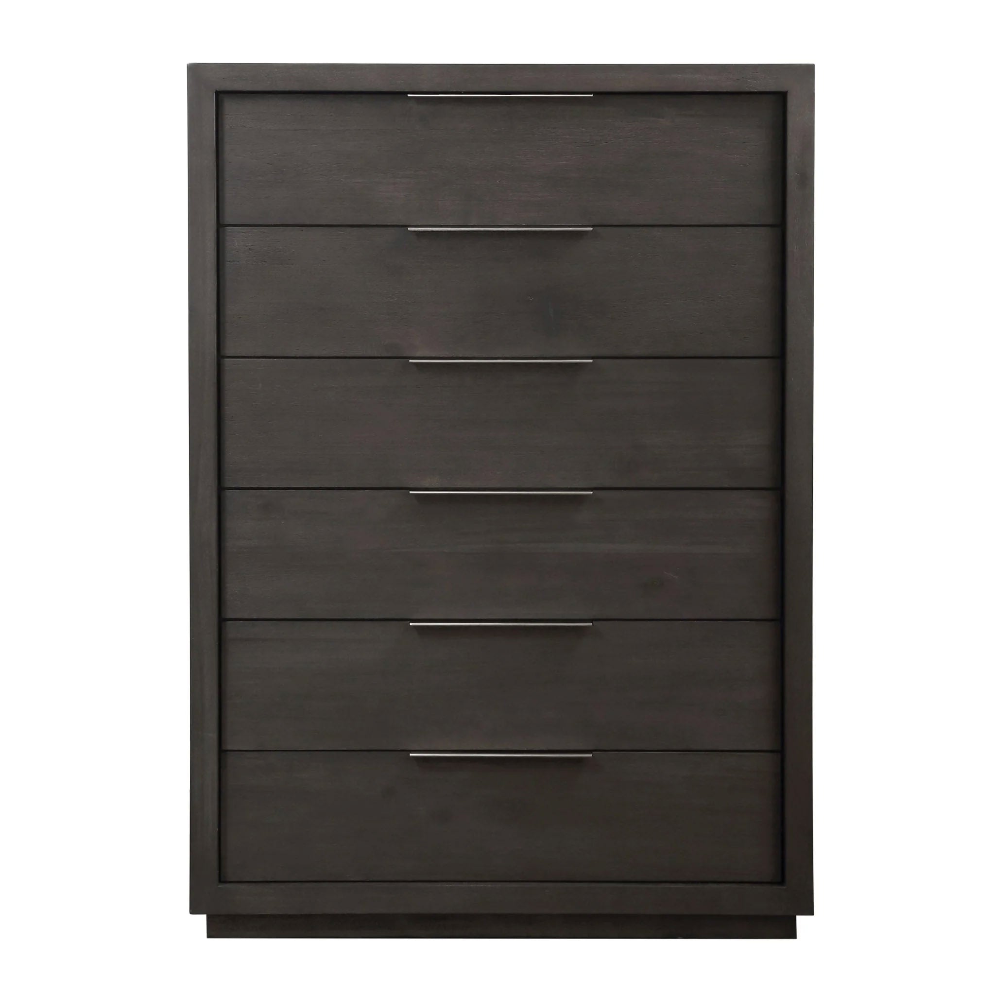 Basalt Gray Finish Chest of Drawers