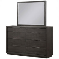 Basalt Gray Tufted Storage 5 PC Bedroom Set