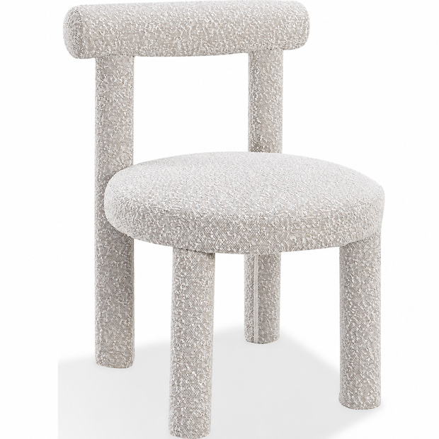 Cotton Boucle Dining Chair Set