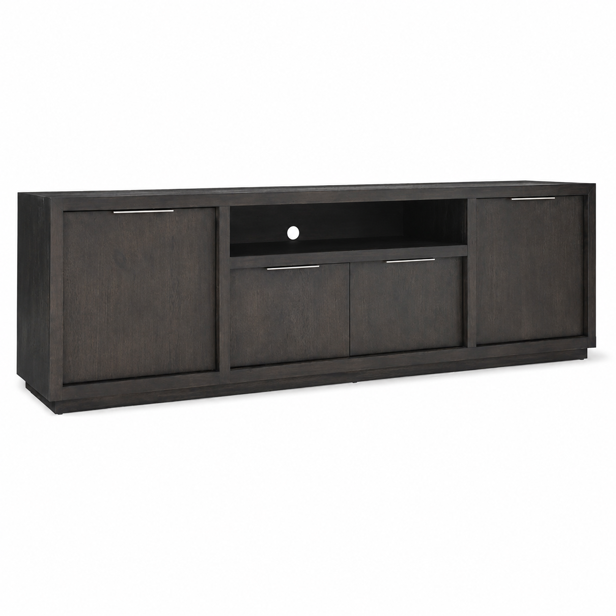 Solid Acacia Wood Tv Media Console