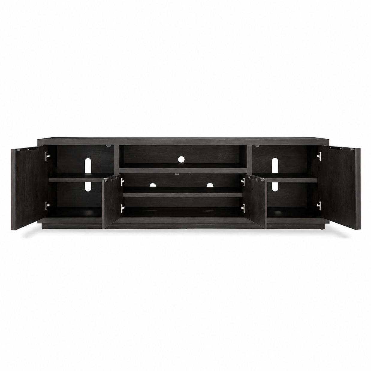 Solid Acacia Wood Tv Media Console