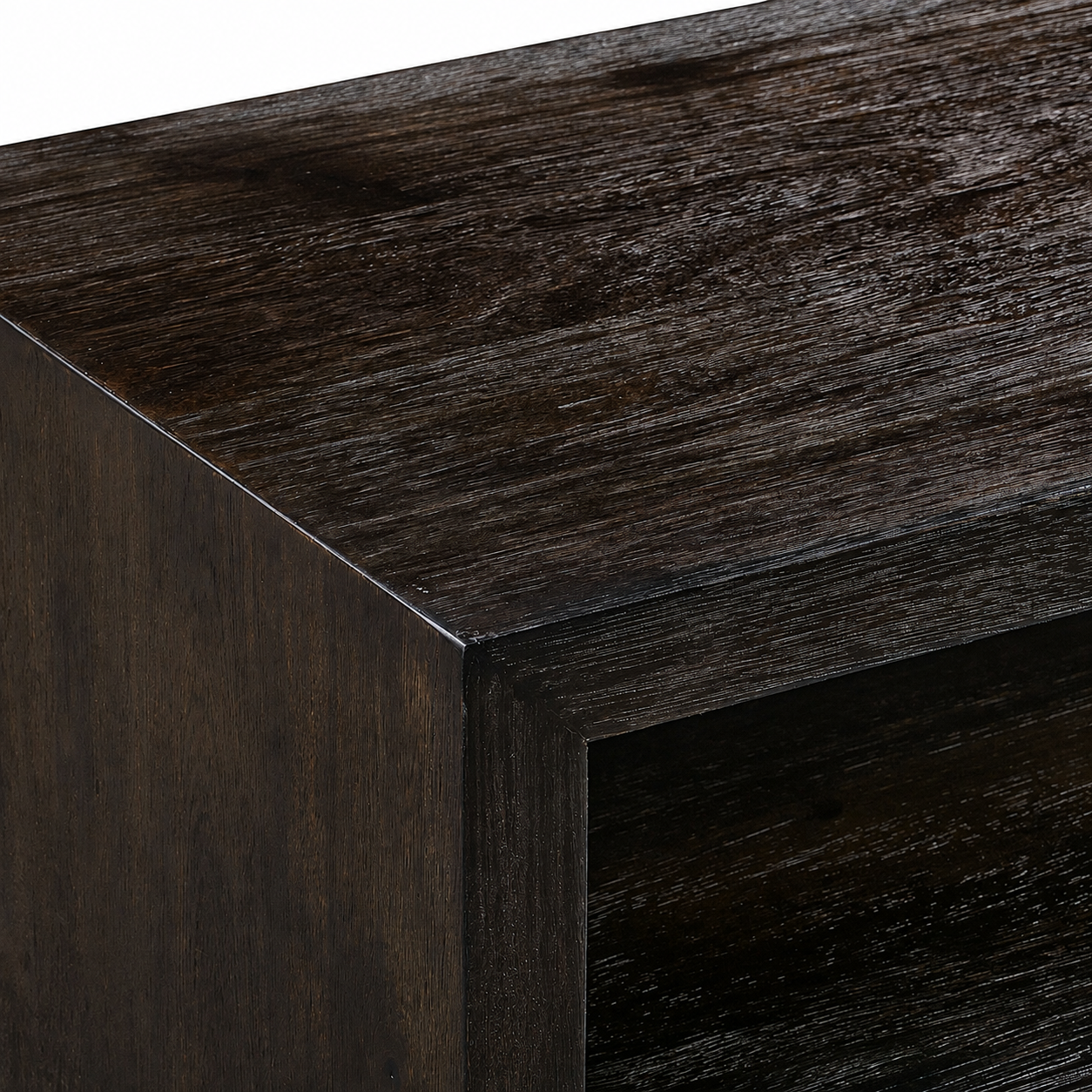 Solid Acacia Wood Tv Media Console