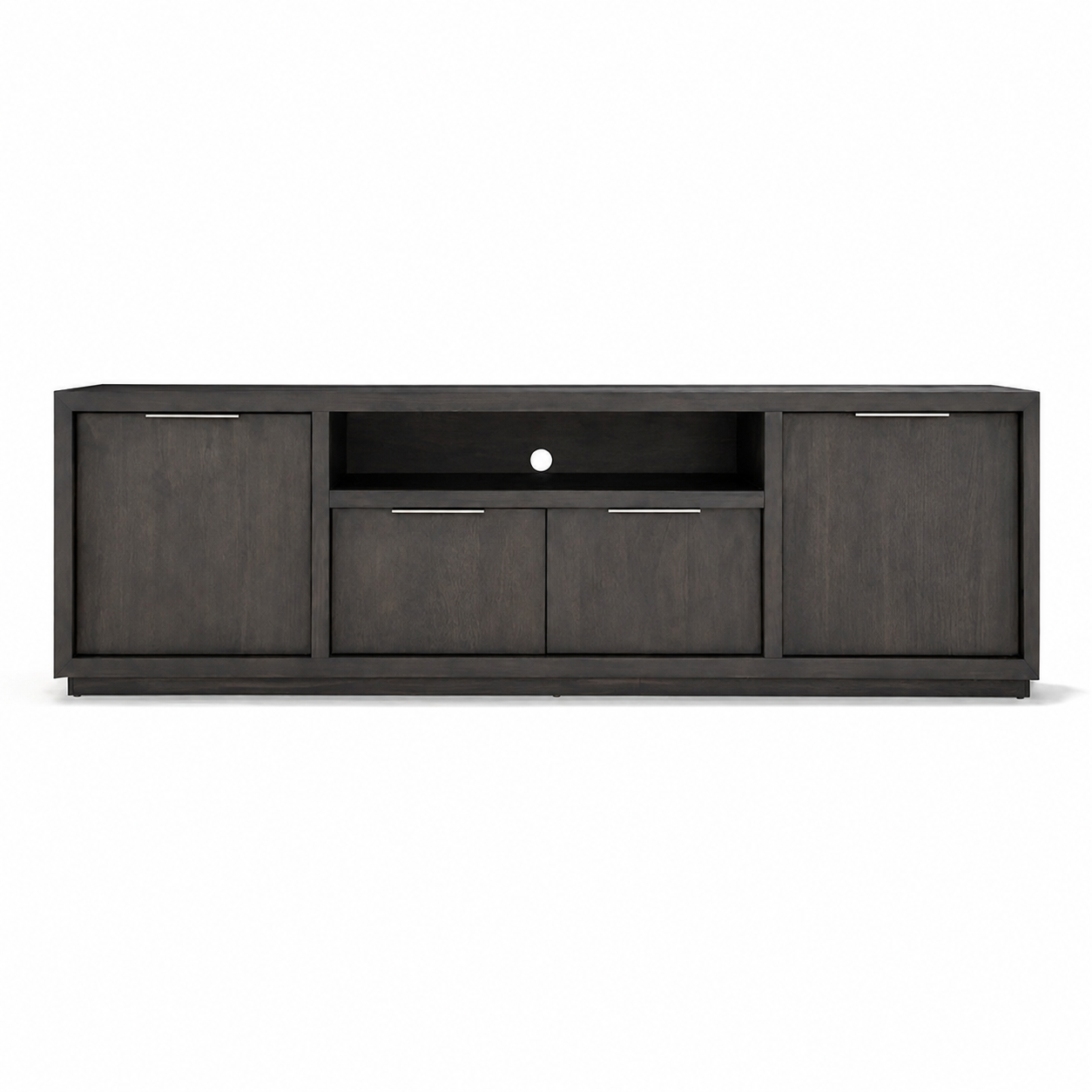 Solid Acacia Wood Tv Media Console