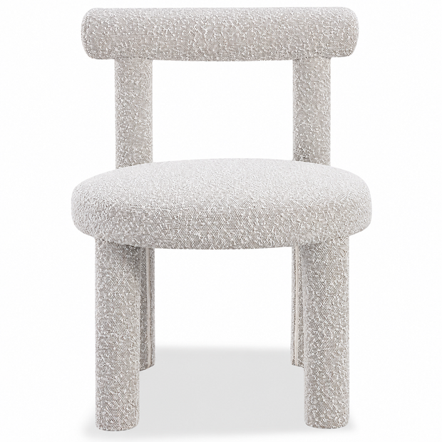 Cotton Boucle Dining Chair Set