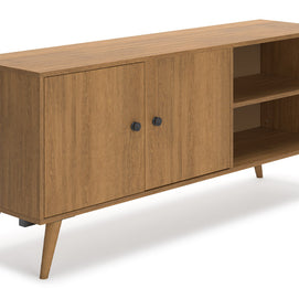 Contemporary Light Brown TV Stand
