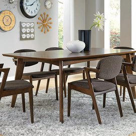 Mid-Century Inspired 7-PC Dining Set