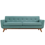 Mid-Century Modern Tufted Sofa