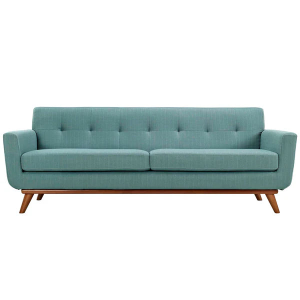 Mid-Century Modern Tufted Sofa