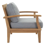 6-Piece Solid Teak Outdoor Patio Conversation Set