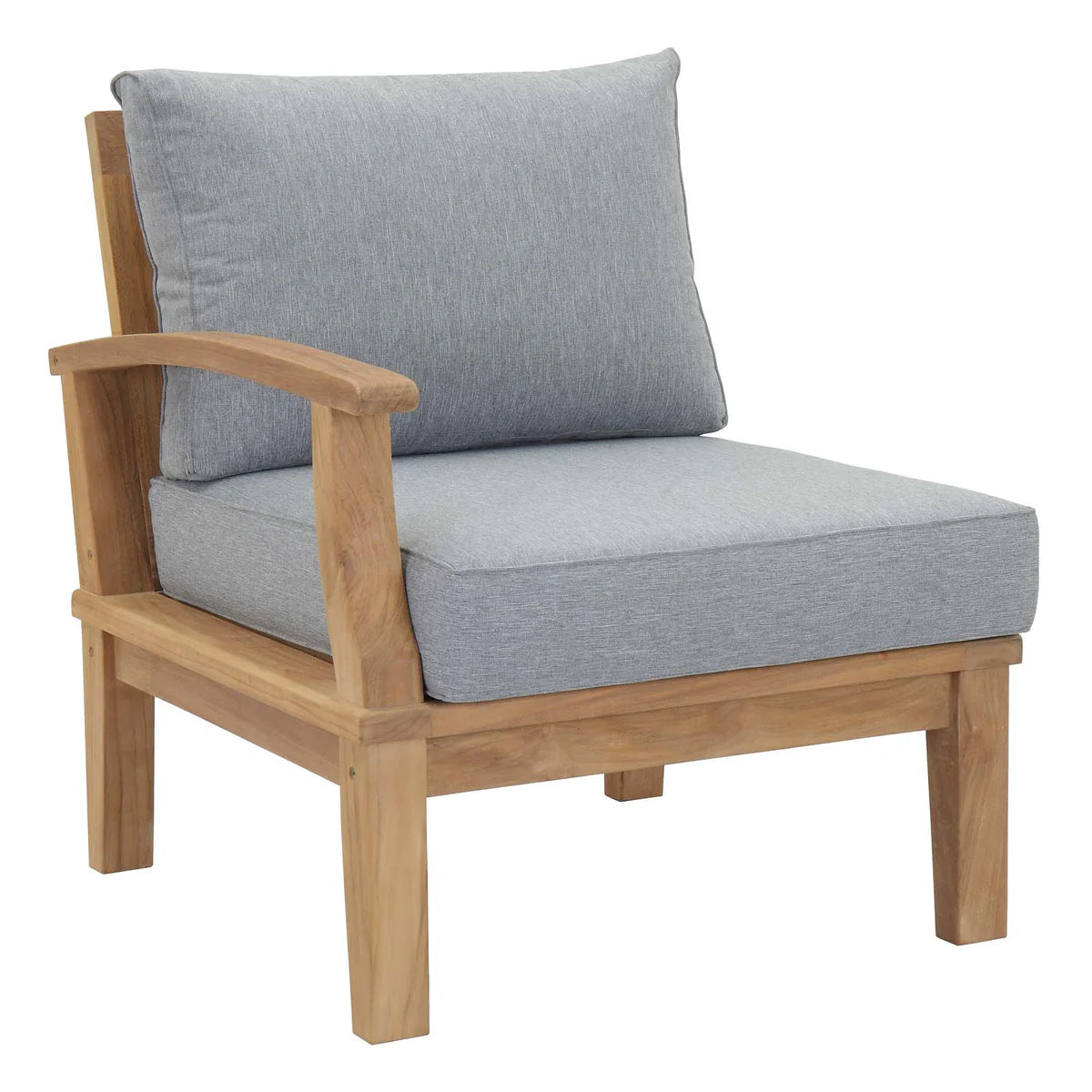 6-Piece Solid Teak Outdoor Patio Conversation Set