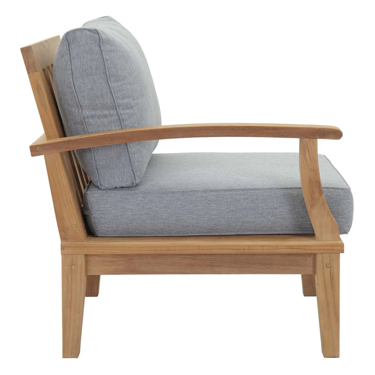 6-Piece Solid Teak Outdoor Patio Conversation Set