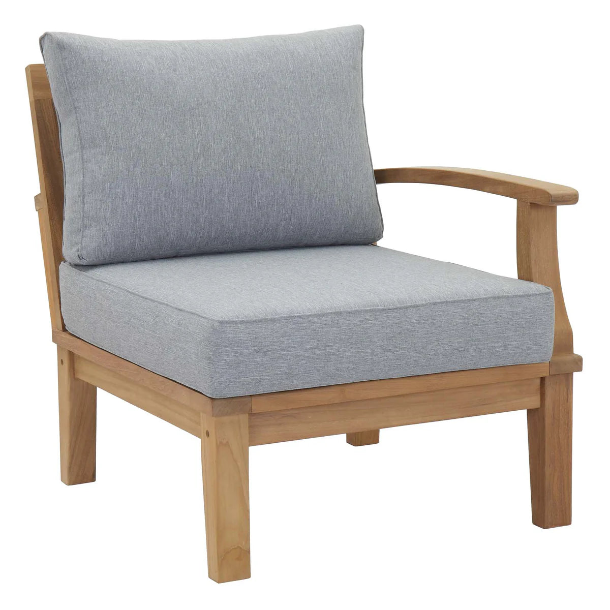 6-Piece Solid Teak Outdoor Patio Conversation Set