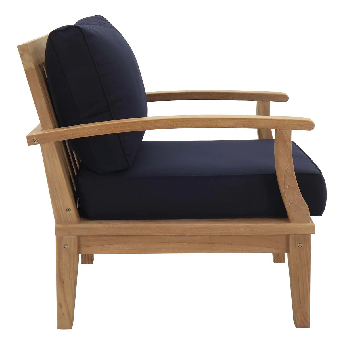 6-Piece Solid Teak Outdoor Patio Conversation Set