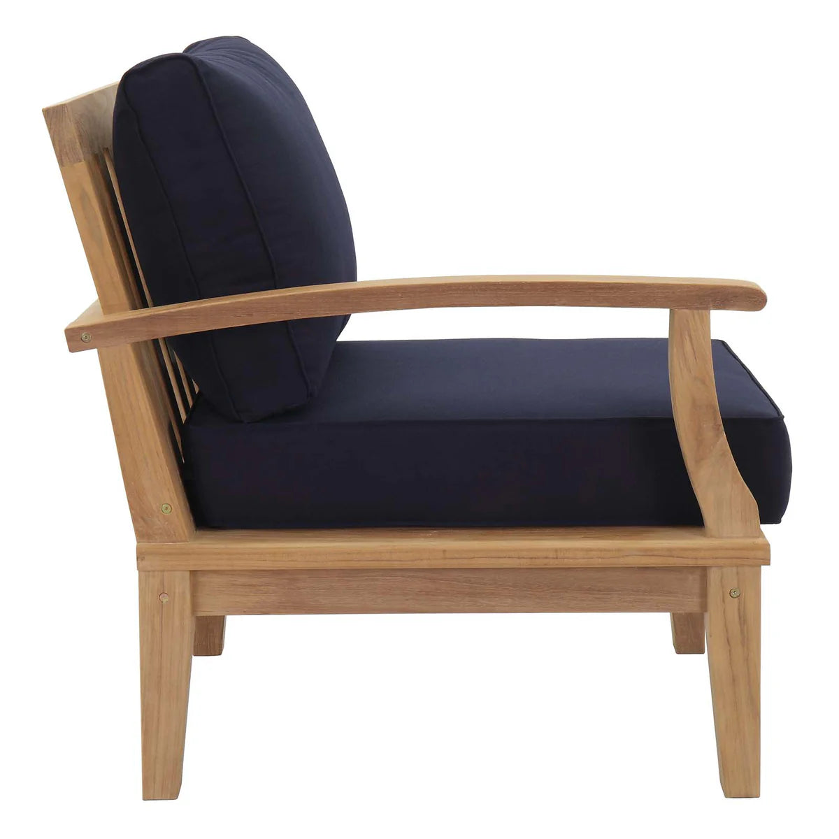 6-Piece Solid Teak Outdoor Patio Conversation Set