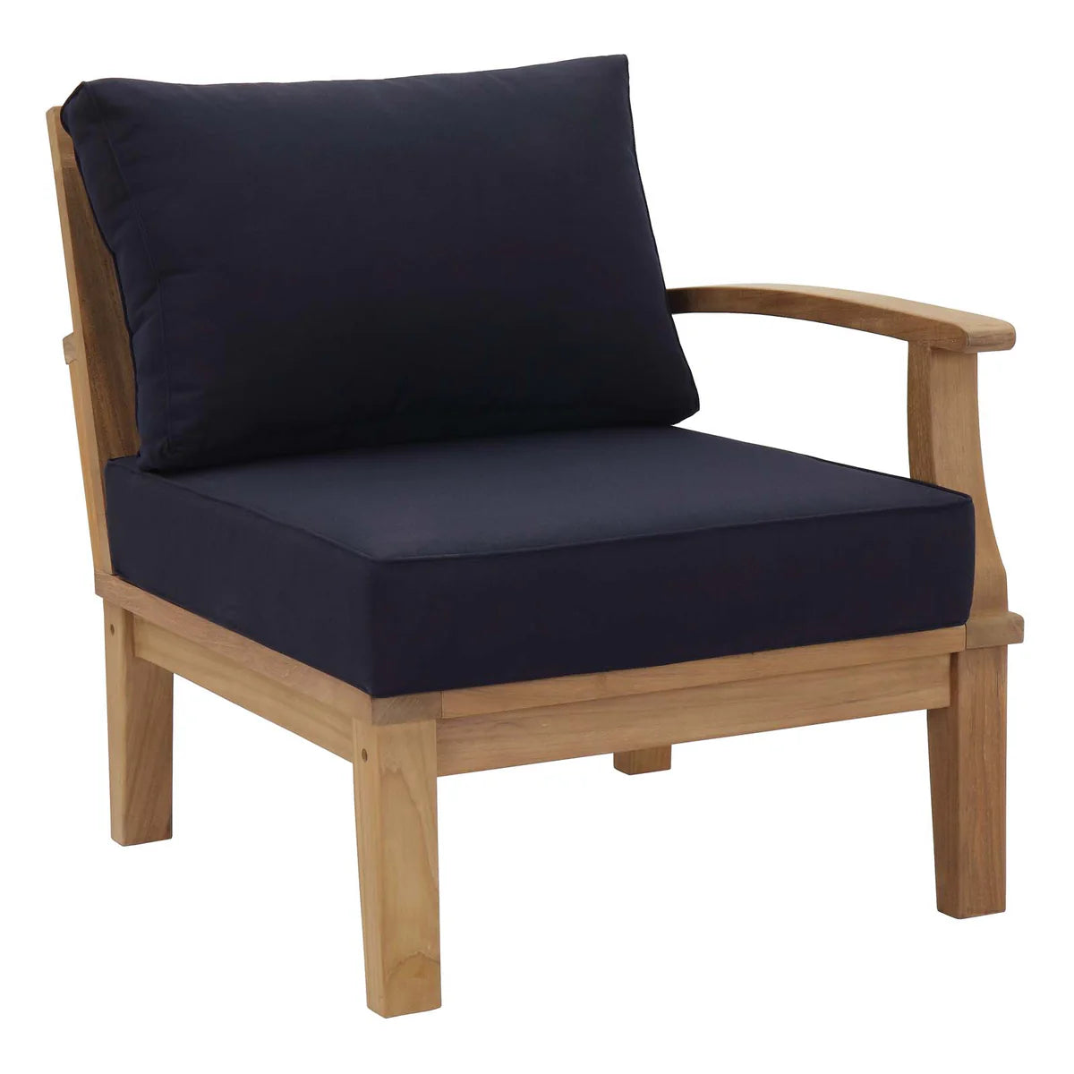 6-Piece Solid Teak Outdoor Patio Conversation Set