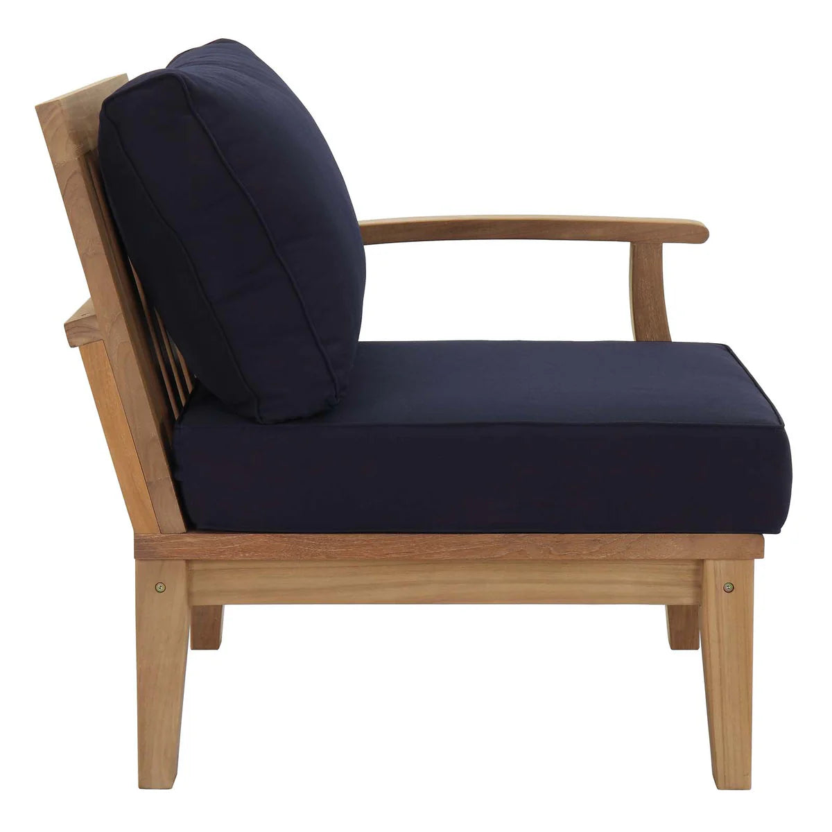 6-Piece Solid Teak Outdoor Patio Conversation Set