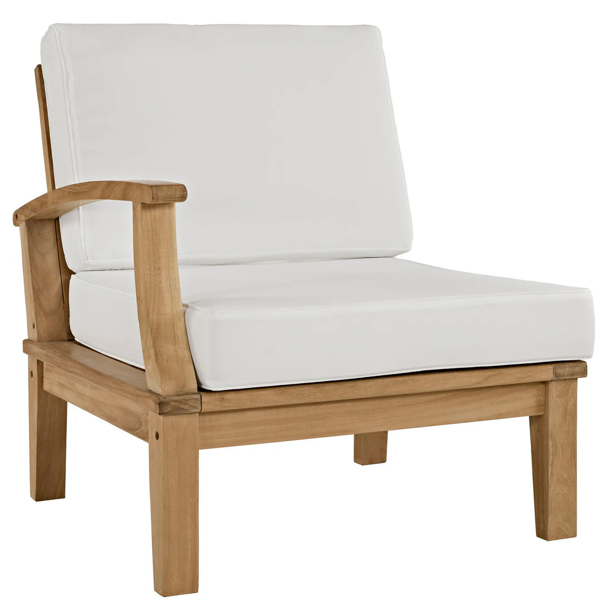 6-Piece Solid Teak Outdoor Patio Conversation Set