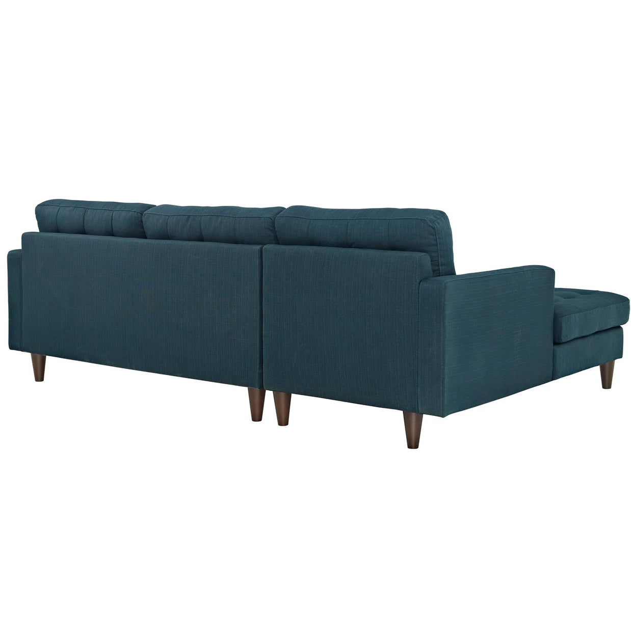 Mid-Century Inspired Tufted Sectional