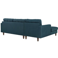 Mid-Century Inspired Tufted Sectional