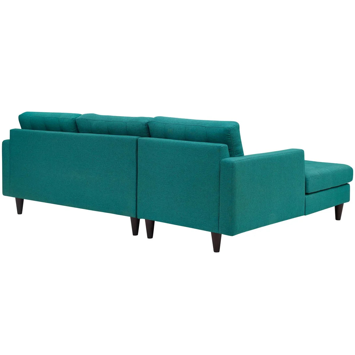 Mid-Century Inspired Tufted Sectional