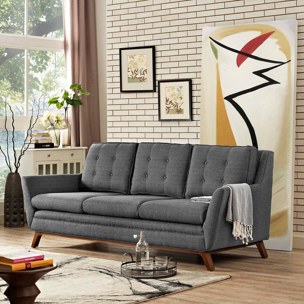 Tufted Back Upholstered Sofa