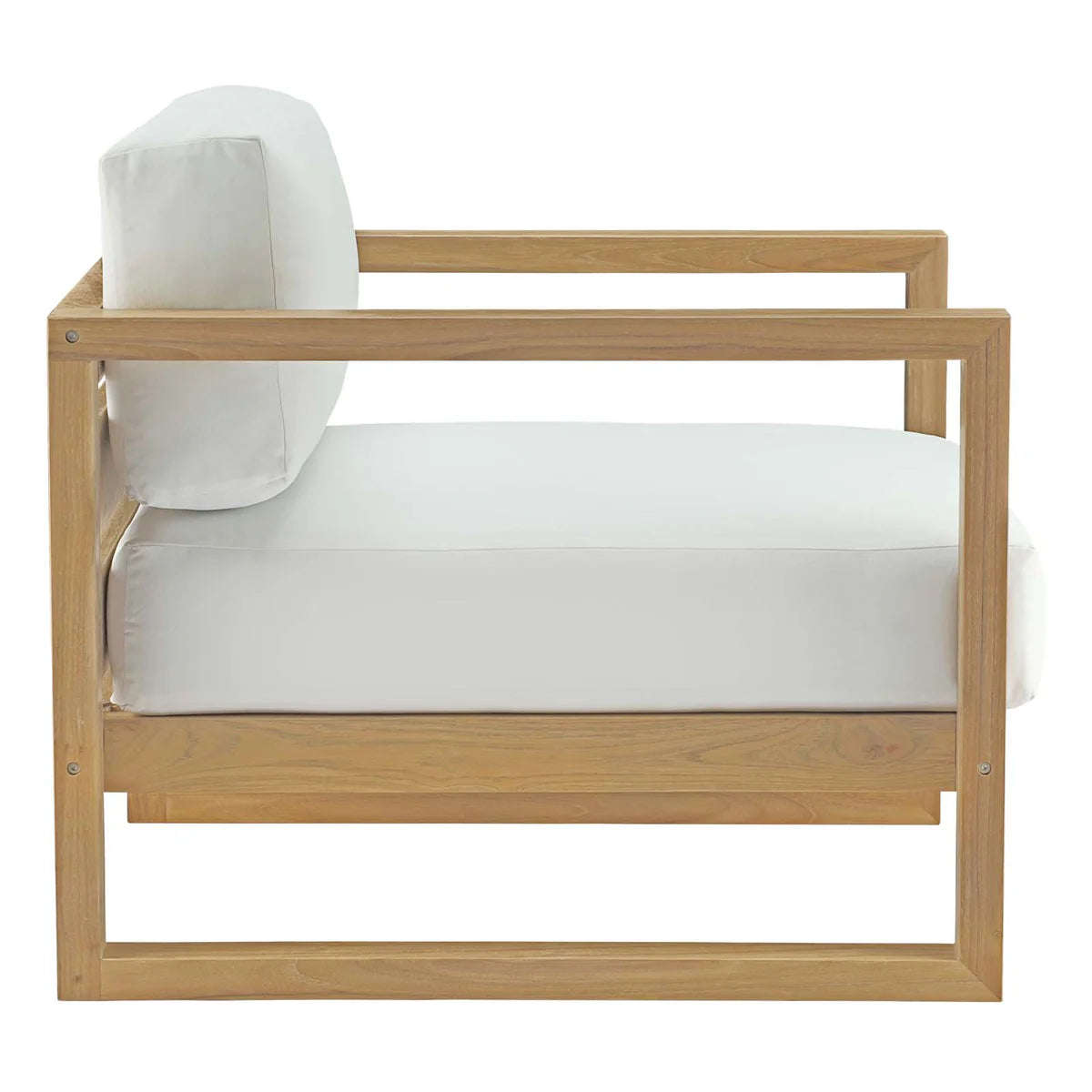 3 Piece Outdoor Patio Teak Chair Set