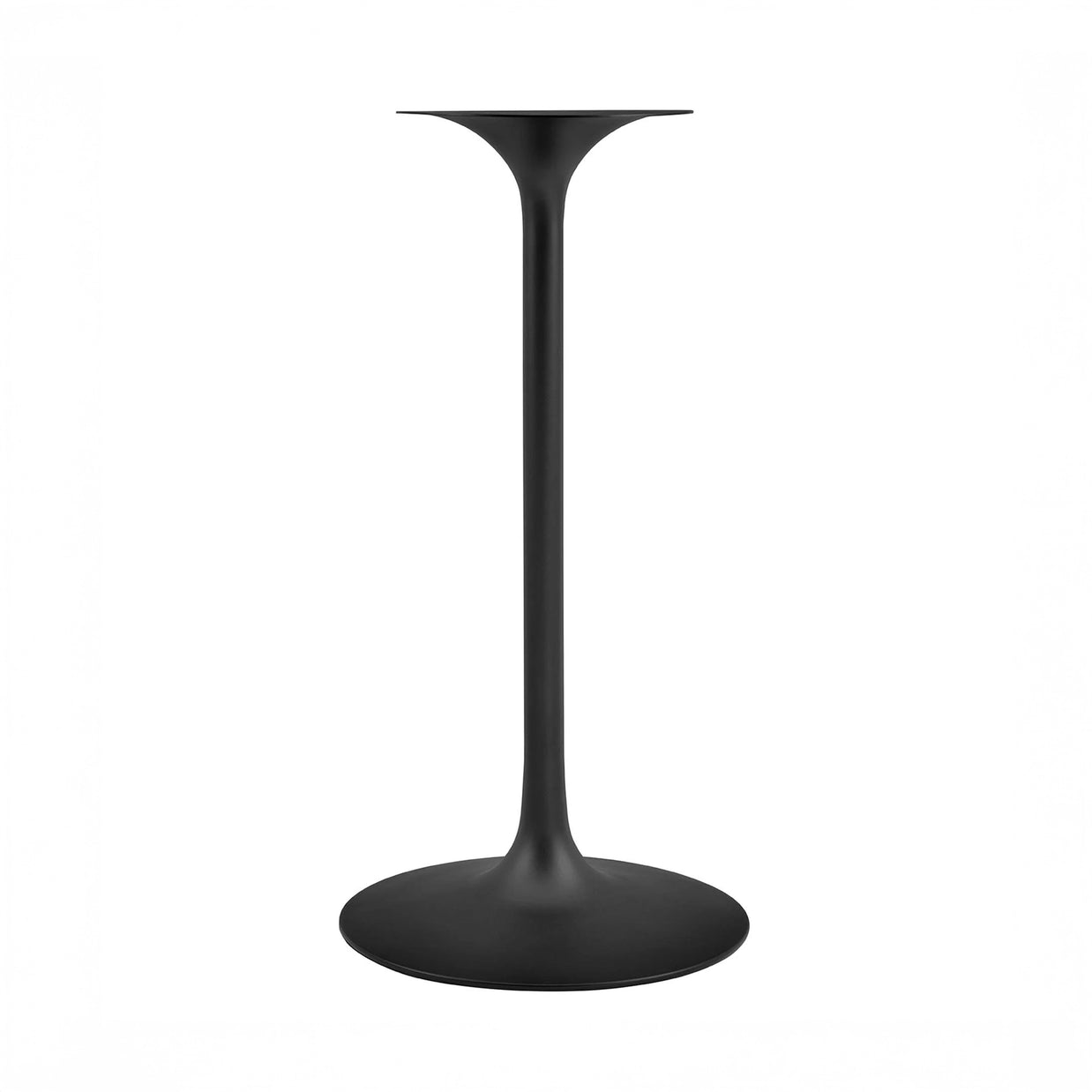 Round Faux Marble Bar Table