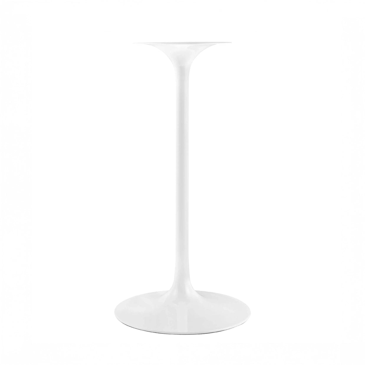 Round Faux Marble Bar Table