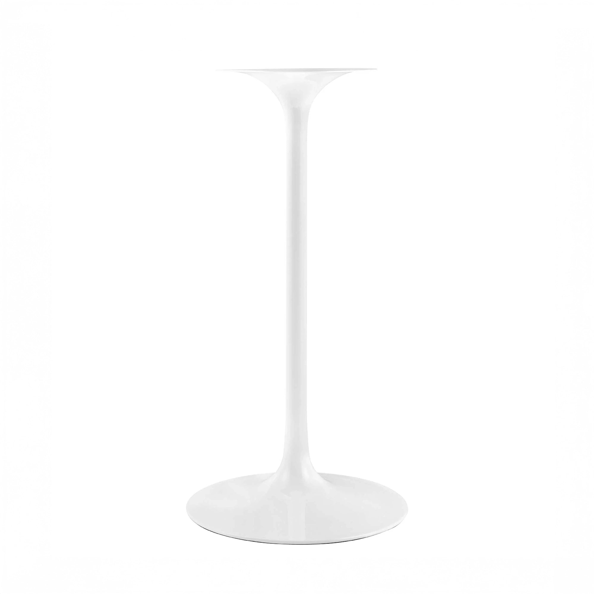 Round Faux Marble Bar Table