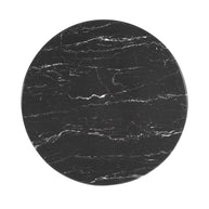 Round Faux Marble Bar Table