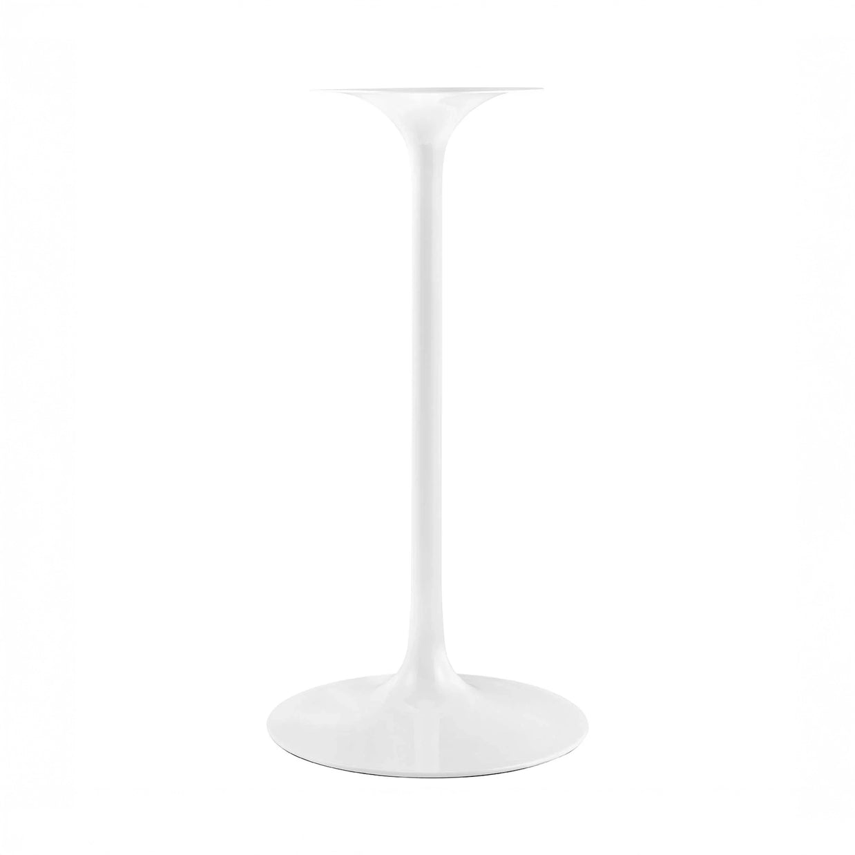 Round Faux Marble Bar Table