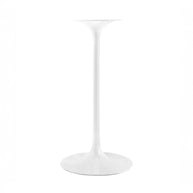 Round Faux Marble Bar Table