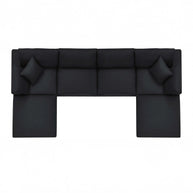 Overstuffed 6 PC Modular Sectional