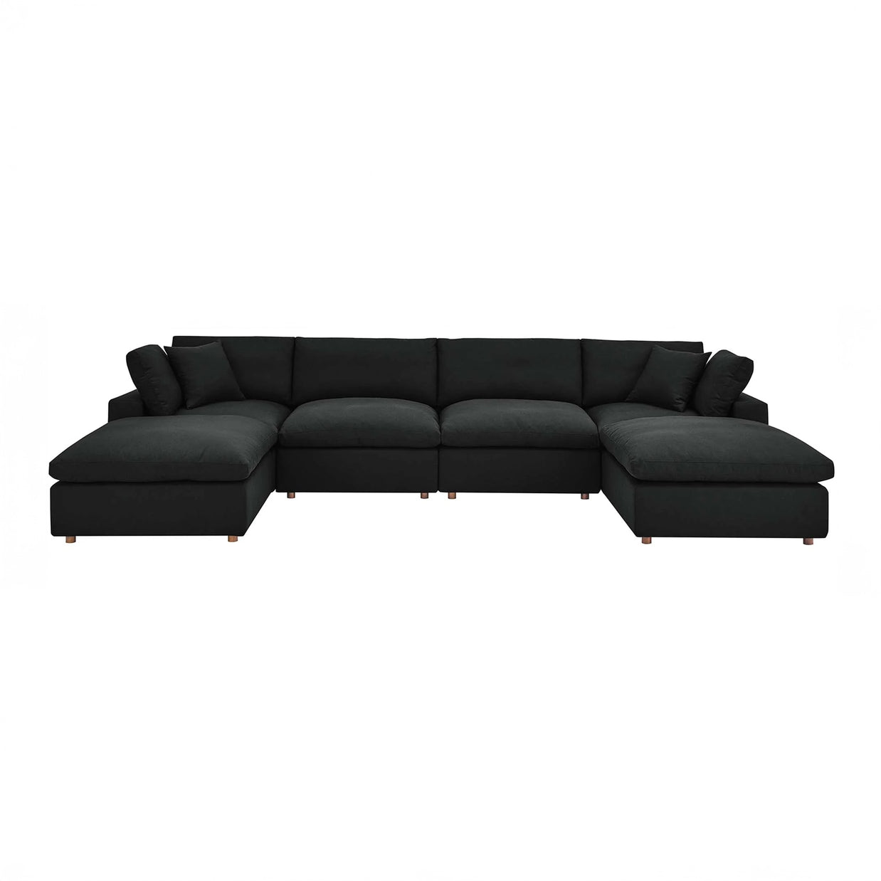 Overstuffed 6 PC Modular Sectional