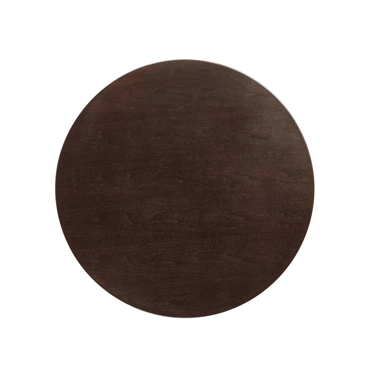 Mid-Century Round Coffee Table with Pedestal Base