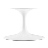Mid-Century Round Coffee Table with Pedestal Base