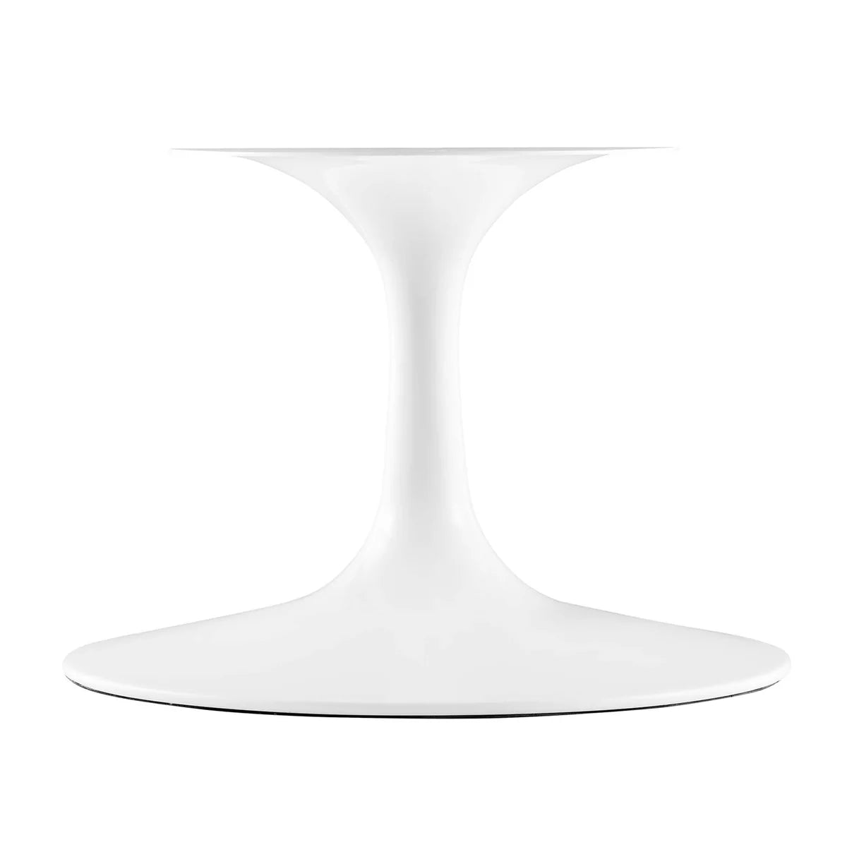 Mid-Century Round Coffee Table with Pedestal Base