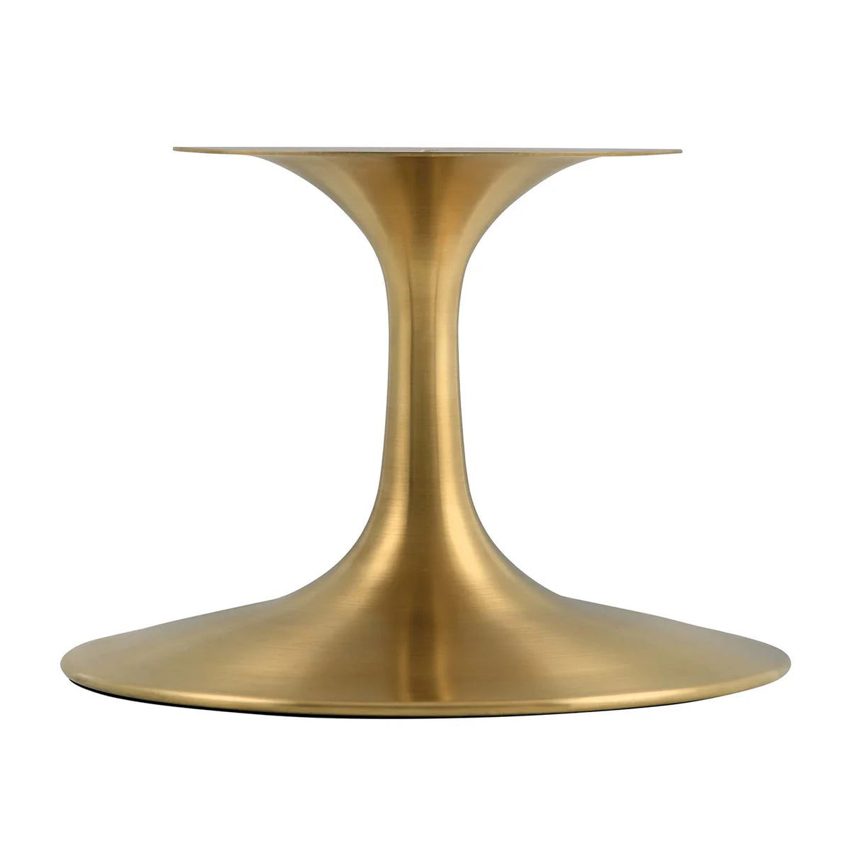 Mid-Century Round Coffee Table with Pedestal Base