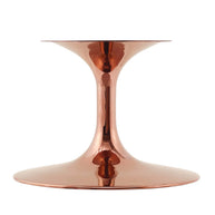 Mid-Century Round Coffee Table with Pedestal Base