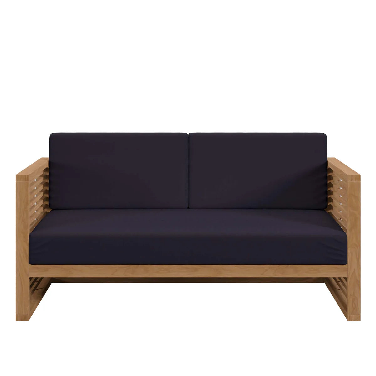 Grade A Teak Wood Outdoor Patio Loveseat