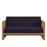 Grade A Teak Wood Outdoor Patio Loveseat