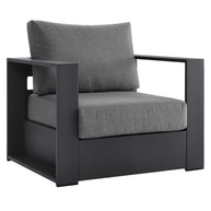 Modern Outdoor Patio Aluminum Armchair