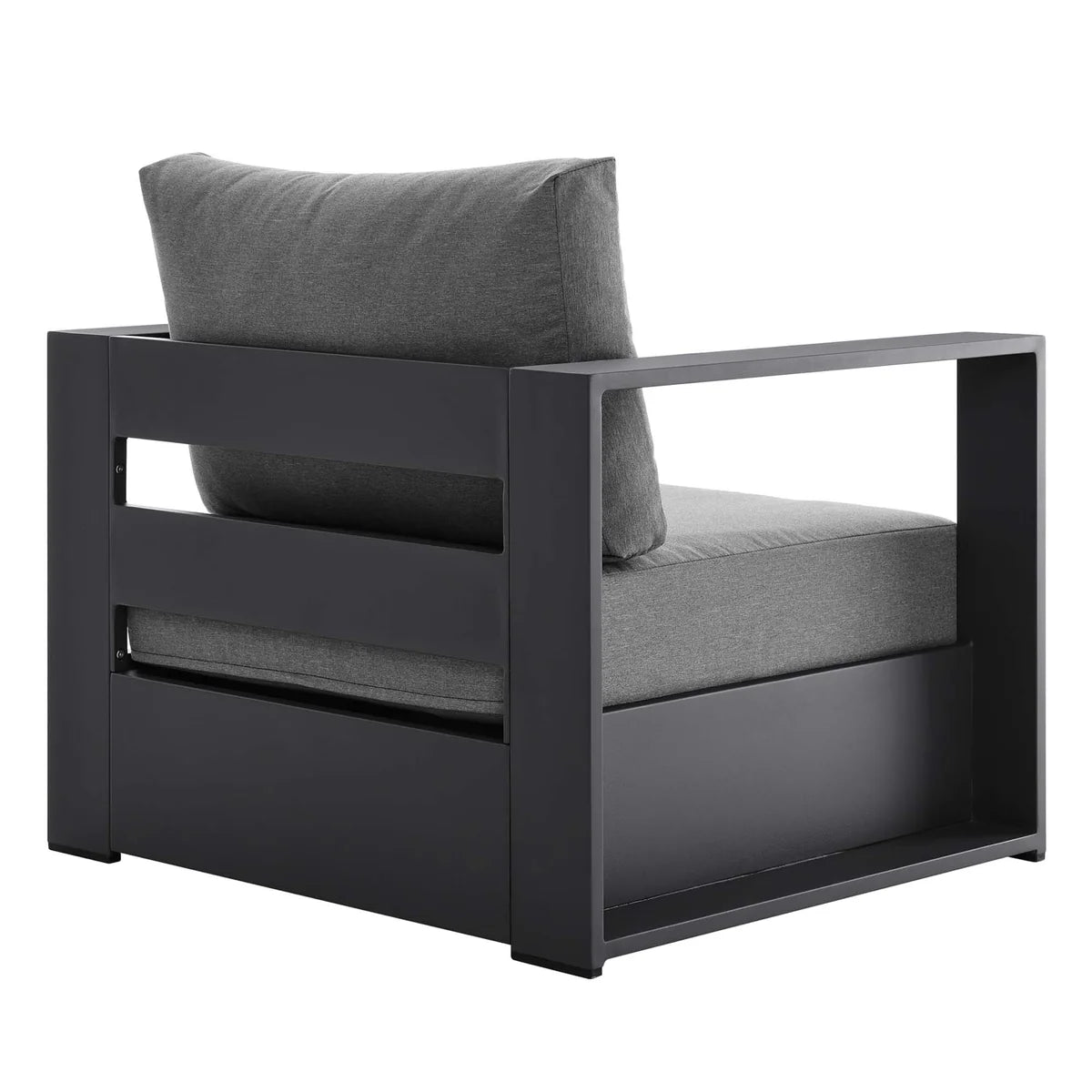 Modern Outdoor Patio Aluminum Armchair