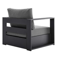 Modern Outdoor Patio Aluminum Armchair